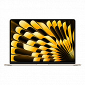Apple MacBook Air 15 M3 (2024) QWERTY 16GB RAM 512GB 8-Core CPU 10-Core GPU - Starlight