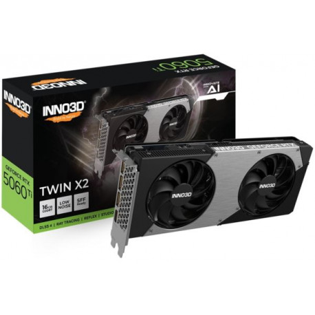 INNO3D GeForce RTX 5060 Ti TWIN X2, 16GB GDDR7