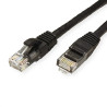 Roline VALUE UTP mrežni kabel Cat.6a (Class EA) 0.5 m, crni