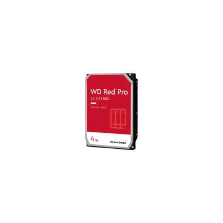 HDD Desktop WD Red Pro (3.5'', 4TB, 256MB, 7200 RPM, SATA 6 Gb/s)