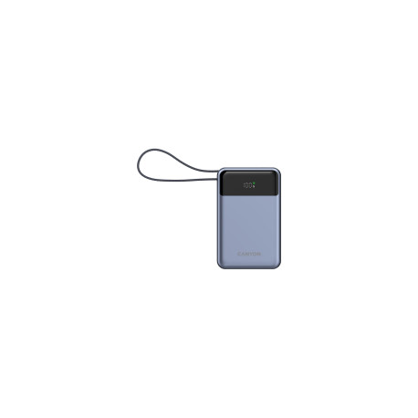 CANYON power bank OnPower 600 built-in cable 20000 mAh PD65W Dark Grey