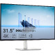 Monitor Dell 32 Plus S3225QS, 3840x2160, 4K UHD, 120Hz, VA Antiglare, 16:9, 3000:1, 300 cd/m2, 8ms/5
