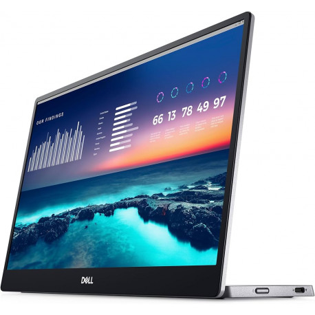 Monitor Dell Pro 14 Plus Portable P1425, 1920x1200, WUXGA, 60Hz, IPS Antiglare, 16:10, 1500:1, 400 c