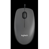 Logitech M90 žičani optički miš, siva