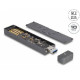 Manhattan kućište 2xM.2 NVMe,USB 3.2 Gen2,USB-C,Al