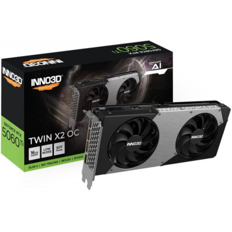 INNO3D GeForce RTX 5060 Ti TWIN X2 OC, 16GB GDDR7