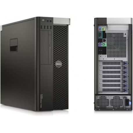 Rennowa Workstation Dell Precision Tower T5600 Xeon E5-2630 8GB 128GB SSD Quadro 600 DVD NO OS