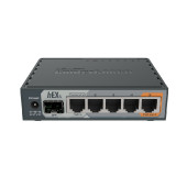 Mikrotik RB760iGS hEX S with Dual Core 880MHz MHz CPU, 256MB RAM, 5×G-LAN, SFP, USB, PoE-out-port 5,