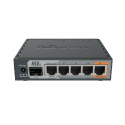 Mikrotik RB760iGS hEX S with Dual Core 880MHz MHz CPU, 256MB RAM, 5×G-LAN, SFP, USB, PoE-out-port 5,
