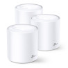 TP-Link AX1800 Deco X20 (3-pack), Dual-Band Mesh Wi-Fi 6, 574Mbps/1201Mbps (2.4GHz/5GHz), 802.11ax/ac/n/a/b/g, 2×G-LAN, Deco 
