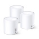 TP-Link AX1800 Deco X20 (3-pack), Dual-Band Mesh Wi-Fi 6, 574Mbps/1201Mbps (2.4GHz/5GHz), 802.11ax/ac/n/a/b/g, 2×G-LAN, 