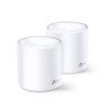 TP-Link AX5400 Deco X60 (2-pack), Dual-Band Mesh Wi-Fi 6, 574Mbps/2402Mbps (2.4GHz/5GHz), 802.11ax/ac/n/a/b/g, 2×G-LAN, Deco 
