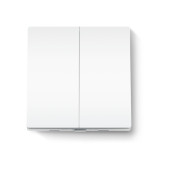 TP-Link Tapo Smart zidni prekidač za svijetlo, dva prekidača, glasovna kontrola (Alexa & Google Assistant)