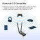 TP-Link AX3000 Archer TX55E bežični Dual-Band Wi-Fi 6 BT5.2 PCI-E adapter 574Mbps/2402Mbps (2.4GHz/5GHz), 802.11ax/ac/n/