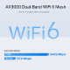 TP-Link AX3000 Deco X50-Outdoor, Dual-Band Mesh Wi-Fi 6, 574Mbps/2402Mbps (2.4GHz/5GHz), 802.11ax/ac/n/a/b/g, 2×G-LAN, I