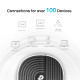 TP- Link AC1900 Deco S7 (3-pack) Mesh Wi-Fi, Dual-Band, 600 Mbps/1300 Mbps (2.4GHz/5GHz), 3×LAN, 3×interna antena, Deco 