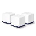 Mercusys Halo H50G(3-Pack) AC1900 Whole-Home Mesh Wi-Fi, Dual-Band 600Mbps/1300Mbps (2.4GHz/5GHz), 802.11 a/b/g/n/ac, 3×