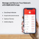 Mercusys Halo H50G(3-Pack) AC1900 Whole-Home Mesh Wi-Fi, Dual-Band 600Mbps/1300Mbps (2.4GHz/5GHz), 802.11 a/b/g/n/ac, 3×