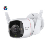 TP-Link Tapo C325WB ColorPro kamera 2K QHD 4MP, H.264, Color-Pro Night Vision, microSD, 2×Spotlights, dvosmjerni audio, detek