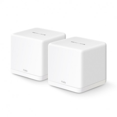 Mercusys Halo H60X(2-pack) AX1500 Whole Home Mesh WiFi 6, Dual-Band 300Mbps/1201Mbps (2.4GHz/5GHz), 802.11ax/ac/n/a 2.4 