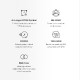 Mercusys Halo H60X(2-pack) AX1500 Whole Home Mesh WiFi 6, Dual-Band 300Mbps/1201Mbps (2.4GHz/5GHz), 802.11ax/ac/n/a 2.4 