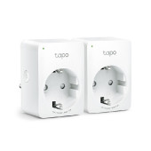 TP-Link Tapo P100-2 WiFi Smart Plug (2 pack) 2.4GHz, 802.11b/g/n, BT4.2, Tapo app, Wi-Fi kontrola, Timer/Schedule postav