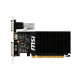 MSI GeForce GT710 2GB DDR3/64-bit, PCIe 2.0, D-Sub/Dual-link DVI-D/HDMI, Low Profile (GT710-2GD3H LP)