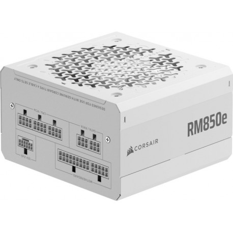 Napajanje Corsair RM850e White, 850 WattATX 3.1, Cybenetics GOLD Certified, Fully Modular