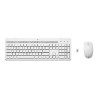 HP 230 Wrls Mouse + Keyboard Combo WHT