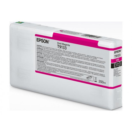 EPSON 5LB T9133 Vivid Magenta Ink Crtg