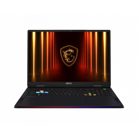 Laptop MSI Raider A18 HX A9WJG R9 / 64GB / 4TB SSD / 18" UHD+ / NVIDIA GeForce RTX5090 / Windows 11 Pro / midnight black