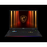 Laptop MSI Raider A18 HX A9WJG R9 / 64GB / 4TB SSD / 18" UHD+ / NVIDIA GeForce RTX5090 / Windows 11 Pro / midnight black
