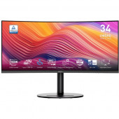 Monitor MSI Modern MD342CQP / 34" / UWQHD / VA / 120Hz / 1ms (MPRT) / curved / black