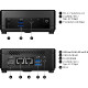 Mini desktop PC MSI Cubi 5 12M-001BEU barebone i7 / WiFi 6E + BT 5.3 / 1Gbps + 2.5Gbps / black
