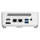 Mini desktop PC MSI Cubi 5 12M-263BEU barebone i5 / WiFi 6E + BT 5.3 / 1Gbps + 2.5Gbps / white