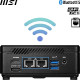 Mini desktop PC MSI Cubi 5 12M-262BEU barebone i3 / WiFi 6E + BT 5.3 / 1Gbps + 2.5Gbps / black
