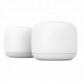 Google Nest Wifi Router+Pointr 2Pcs - White