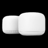 Google Nest Wifi Router+Pointr 2Pcs - White