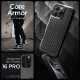 Spigen Core Armor, matte black - iPhone 16 Pro (ACS08157)