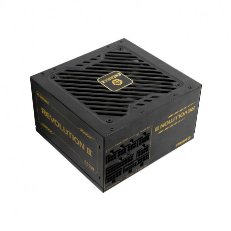 Enermax 650W Revolution III, ATX 3.1, 80+ GOLD, modularno, 2×PCIe, 6×SATA, 24-pina, 120mm ventilator