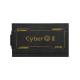 Enermax 850W CyberG II, ATX 3.1, 80+ GOLD, 2×PCIe, 5×SATA, 24-pina, 120mm ventilator