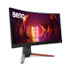 BenQ 34" EX3410R QHD (3440×1440) VA, 144Hz, 21:9, 1ms, 400 cd/m2, 3000:1, 2×HDMI/DP, 3×USB, zvučnici, crni