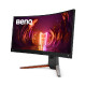 BenQ 34" EX3410R QHD (3440×1440) VA, 144Hz, 21:9, 1ms, 400 cd/m2, 3000:1, 2×HDMI/DP, 3×USB, zvučnici, crni