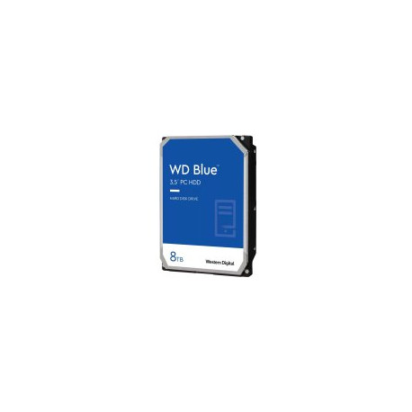 HDD Desktop WD Blue 8TB CMR, 3.5'', 256MB, 5640 RPM, SATA