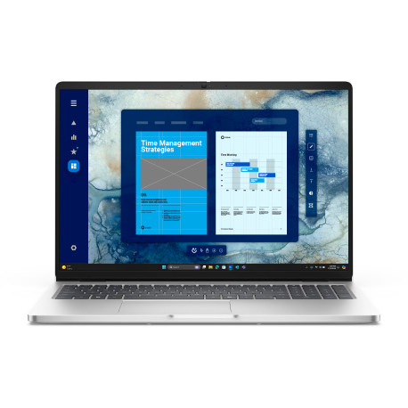 Dell Pro 16 (PC16250), 16" FHD+ (1920x1200), Intel Core Ultra 5 235U (12 TOPS NPU, 12C, 4.9GHz), 16G