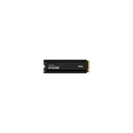 Crucial P510 1TB PCIe Gen5 NVMe 2280 M.2 SSD with heatsink