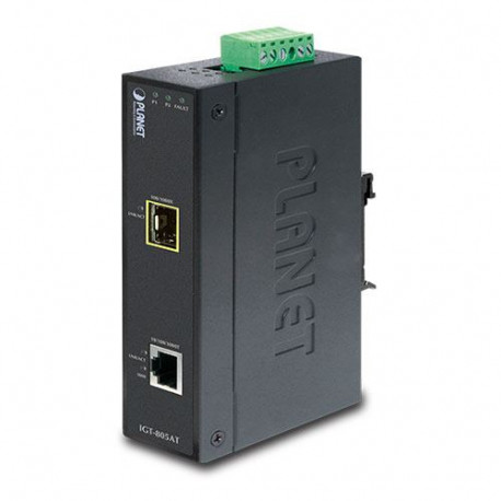 Planet Industrial 1GbE to 100 1000Base-X Media Converter (-40 to 75C)