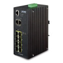 Planet Industrial 10-Port Full Gigabit Managed Ethernet Switch