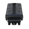 NFO Splice Closure, 4 inputs, 16 outputs, Wall and pole mount