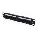 Alantec Cat5e Unshielded 12-port Patch Panel, 10"